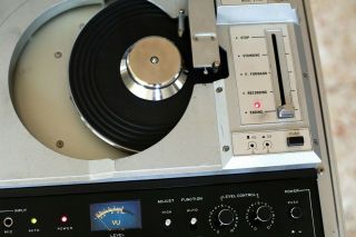 Rare Vinyl Lathe Vanrock E - 101 Japanese Record Cutter Recorder Atom A - 101 3