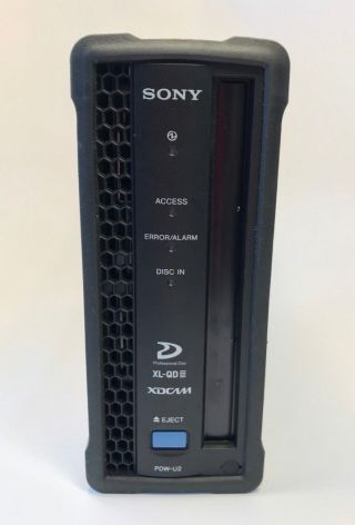 Sony PDW - U2 USB 3.  0 XDCAM Disc Drive - RARE - Drive Only, 2