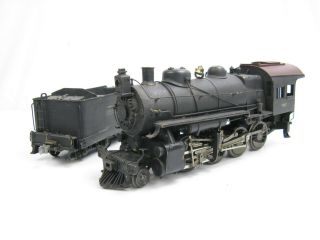 Vintage O - Scale 2 - Rail Brass Pennsylvania H - 10 2 - 8 - 0 Locomotive,  Custom Built 3