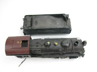 Vintage O - Scale 2 - Rail Brass Pennsylvania H - 10 2 - 8 - 0 Locomotive,  Custom Built 7