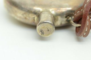 Authentic Hermes Vintage Perfume Bottle Pendant Necklace Sterling Silver 6m1396 4