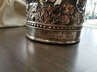 VINTAGE STERLING SILVER JUDAICA TORAH CROWN 5