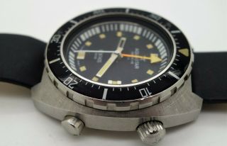 Aquastar Benthos 500 Vintage Dive Watch 60 Min Divers Timer Lovely