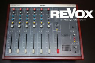 Studer Revox C279 Mixing Console With Expansion Unit.  Vintage Desk.  Mixer