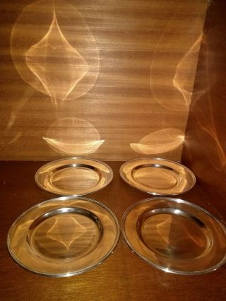 Set/4 Vintage International Sterling Silver Dishes,  H 413 - 9 - (351.  4 Grams