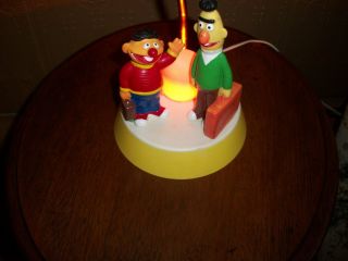 Vintage Child ' s TABLE LAMP & NIGHT LIGHT Sesame Street BERT & ERNIE Dolly Toy Co 2