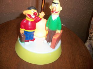 Vintage Child ' s TABLE LAMP & NIGHT LIGHT Sesame Street BERT & ERNIE Dolly Toy Co 5