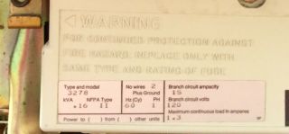 VINTAGE IBM 3278 BEAM SPRING KEYBOARD OPERATOR CONTROL PANEL COMPUTER MAINFRAME 8