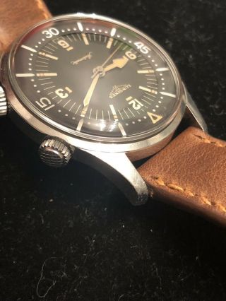 Vintage Longines Legend Diver 7150 - 1 Unpolished 1960s Rare Watch 10