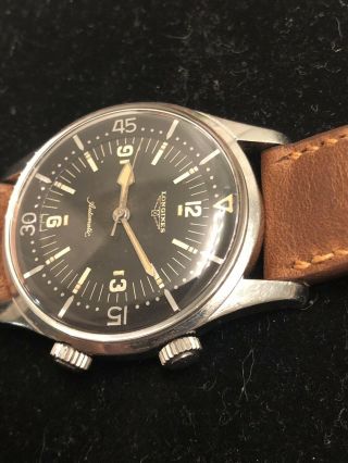 Vintage Longines Legend Diver 7150 - 1 Unpolished 1960s Rare Watch 4