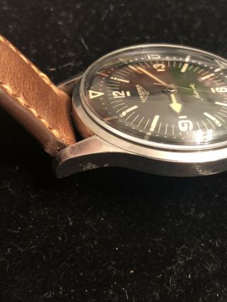 Vintage Longines Legend Diver 7150 - 1 Unpolished 1960s Rare Watch 9