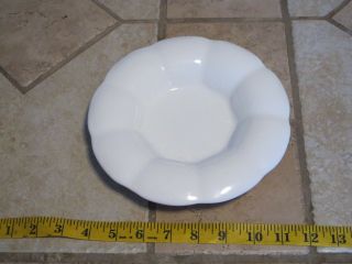 Vintage White Dutch Delft Mid Century Bowl Dish Plate Porcelain