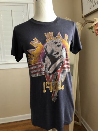 Van Halen Rare Vintage 1984 Rock Concert Shirt Memorabilia