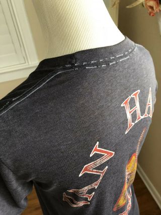 Van Halen Rare Vintage 1984 Rock Concert Shirt Memorabilia 6