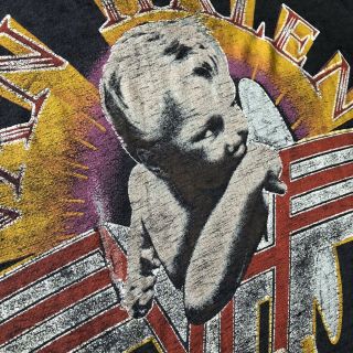 Van Halen Rare Vintage 1984 Rock Concert Shirt Memorabilia 8