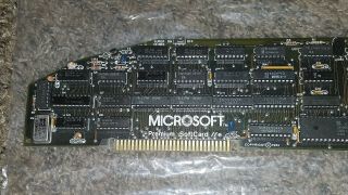 VINTAGE MICROSOFT PREMIUM SOFTCARD APPLE II CARD Z80 CP/M GUARANTEED 38 3