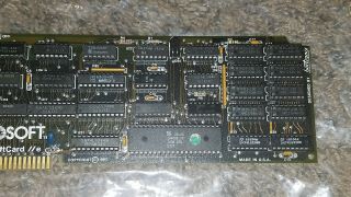 VINTAGE MICROSOFT PREMIUM SOFTCARD APPLE II CARD Z80 CP/M GUARANTEED 38 4