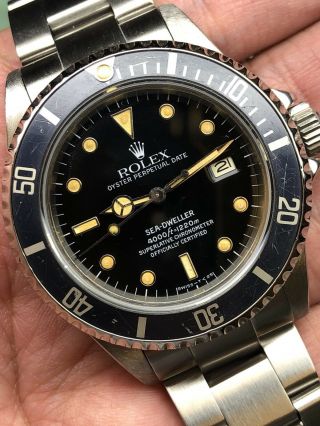 ROLEX SEADWELLER VINTAGE REF.  16660 MENS STEEL DIVING WATCH 4