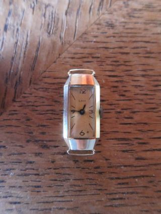 Vintage Very Rare Art Deco German " Laco " Gold 14k Lady 