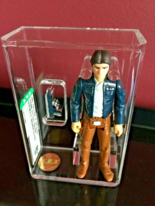 Vintage Star Wars - Afa 85,  No Coo Han Solo Bespin.  Very Difficult Grade To Get.