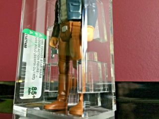 Vintage Star Wars - AFA 85,  No COO Han Solo Bespin.  Very difficult grade to get. 2
