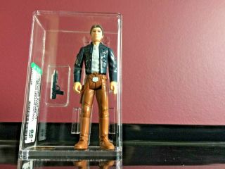 Vintage Star Wars - AFA 85,  No COO Han Solo Bespin.  Very difficult grade to get. 6