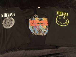 Nirvana 90s T Shirts Vintage/ Originals