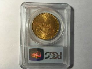 $20 Gold Double Eagle 1893 MS 63 PCGS graded Rare 2