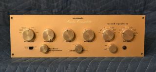 Rare Vintage Pair Marantz Model One Consolette Pre - Amplifier With Power Supplies 2