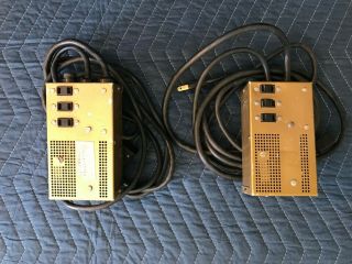 Rare Vintage Pair Marantz Model One Consolette Pre - Amplifier With Power Supplies 9