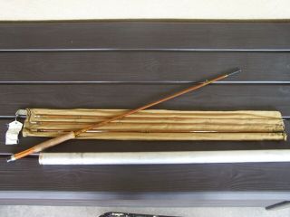 Vintage Fred Divine Bamboo Fly Rod " Celdinoc " Serial R - 8190 With Hang Tag