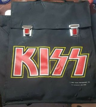Kiss Vintage Australian Release 1980 Aucoin Backpack Ultra Rare
