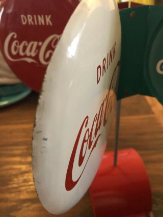Coca Cola Spinner Sign - Very RARE 10