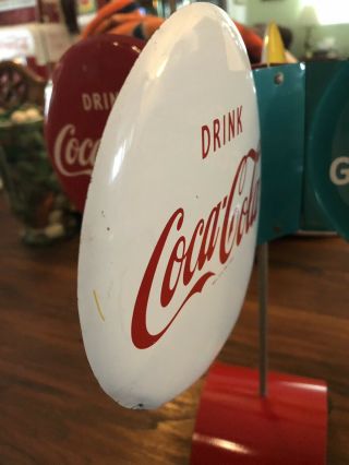 Coca Cola Spinner Sign - Very RARE 9