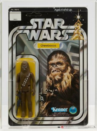 Star Wars 1978 Vintage Kenner 12 Back C Chewbacca Moc Afa 80