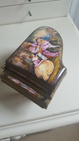 Piano Antique Cylinder Music Box