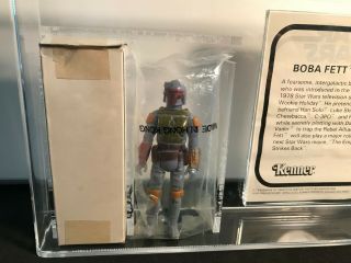 Vintage 1979 Kenner Star Wars Boba Fett Mailer,  Mail Away Set AFA 85 (85,  85,  85) 2