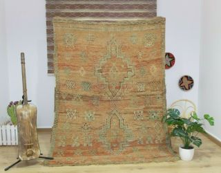 Vintage Authentic Boujaad Berber Handmade /moroccan Rug - Teppich 6 