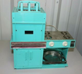 Vintage 1960s Kenner Easy Bake Oven Toy - Turquoise