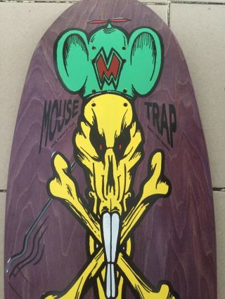 Vintage OG Skateboard B.  B.  C.  Mouse Trap.  Zorlac Alva Powell Peralta Santa Cruz 2