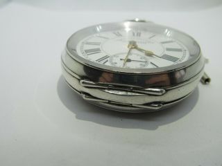 1890/1907 J.  G.  Graves pocket watch solid silver and 11