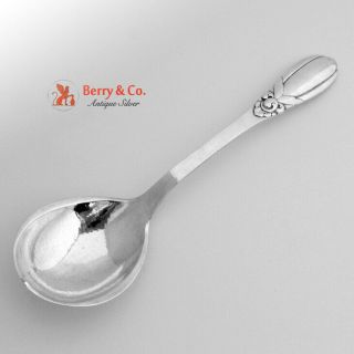 Serving Spoon Evald Nielsen 830 Silver 1930