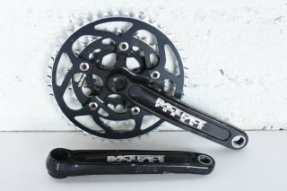 Raceface Triple Sun Ringle Crankset Forged Vintage Square Taper 175mm Black