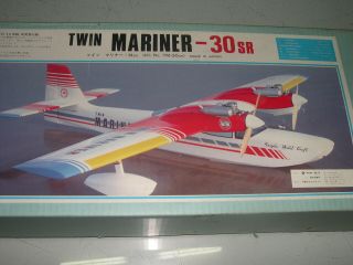 Vintage Japan Dangiku / Tettra Nib Twin Mariner 2 X 2c - 32 Seaplane Balsa Kit