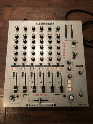 Allen & Heath Xone:62 Dj Mixer Well Order As - Is Vintage Old School