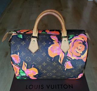 Authentic Louis Vuitton Stephen Sprouse Roses Speedy 30 - Limited Edition - Rare