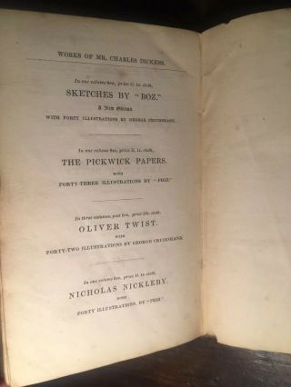 CHARLES DICKENS - A CHRISTMAS CAROL - FIRST EDITION - 1843 - VERY RARE - CLOTH 10