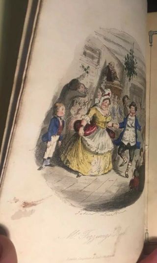 CHARLES DICKENS - A CHRISTMAS CAROL - FIRST EDITION - 1843 - VERY RARE - CLOTH 4