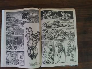 Teenage Mutant Ninja Turtles 1 1st Printing 1984 Mirage Overall Rare 8