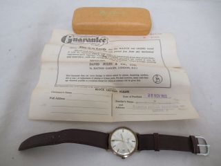 Vintage Gents Bentima Star Swiss Made Hand Wind Wristwatch 17 Jewels 2